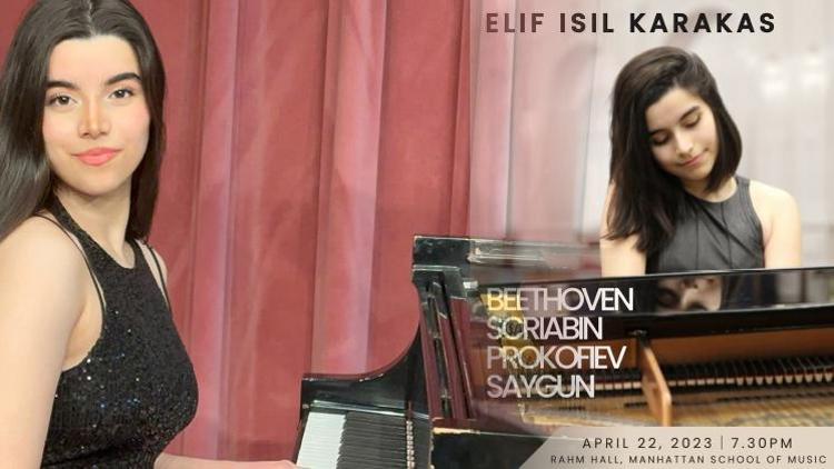 Elif Işıl Karakaş, ABDde 23 Nisan için çalacak