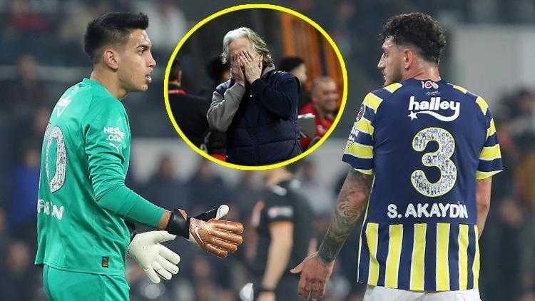 Başakşehir - Fenerbahçe maçında büyük hata Jorge Jesus gözlerine inanamadı, Arda Güler teselli etti