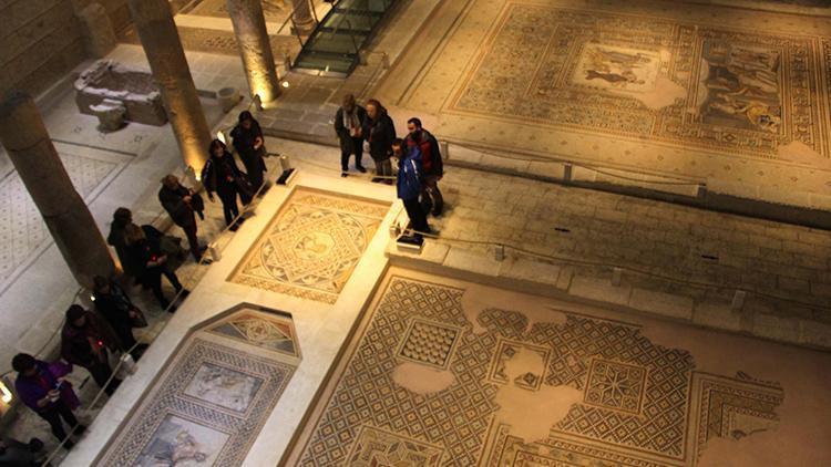 Zeugma Mozaik Müzesini depreme kadar 27 bin kişi ziyaret etti