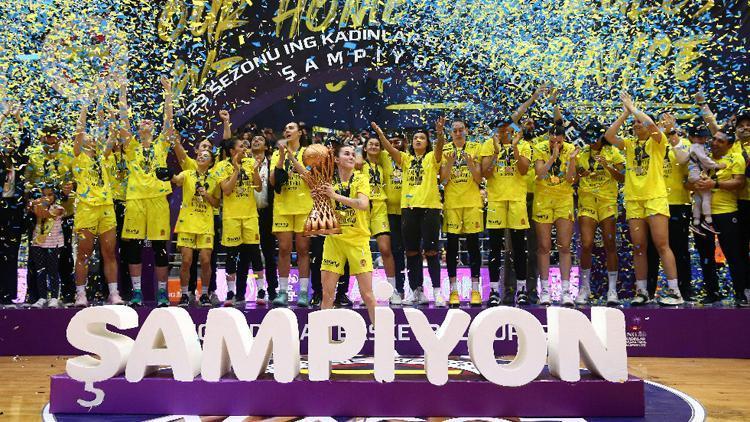 Fenerbahçe Alagöz Holding, Kadınlar Basketbol Süper Liginde 17. kez şampiyon oldu