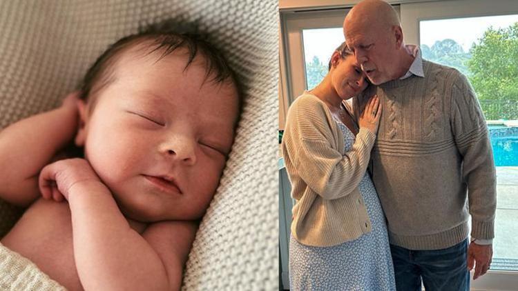 Hep kötü haberlerle gündeme geliyordu: Bruce Willis ilk kez dede oldu: Bebek evde doğdu