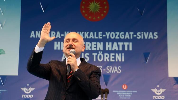 Bakan Karaismailoğlu: Bakü’ye kadar hızlı trenle gideceğiz