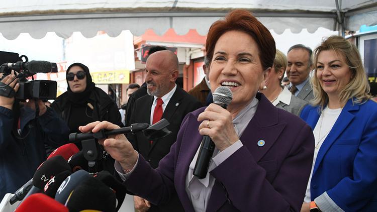 Akşener: Sayın Kılıçdaroğlunu 13üncü cumhurbaşkanı seçeceğiz