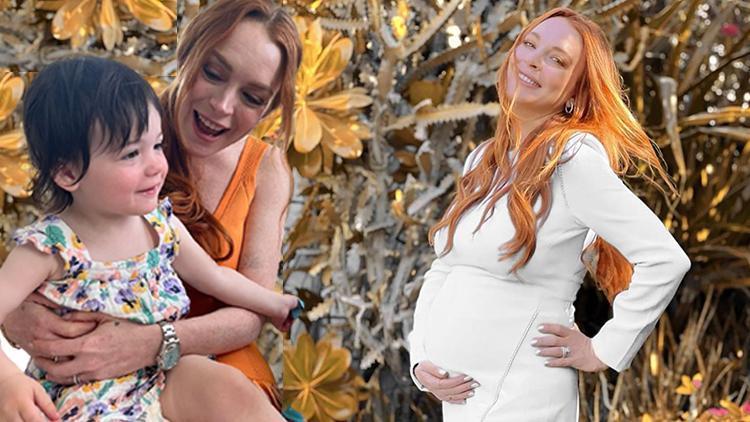 İçi içine sığmıyor Lindsay Lohan’ın annelik heyecan: Bebek iyice kendini gösterdi