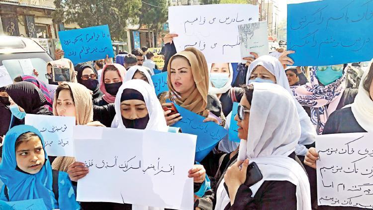 BMGK’dan Taliban’a... Kadınların haklarını geri verin