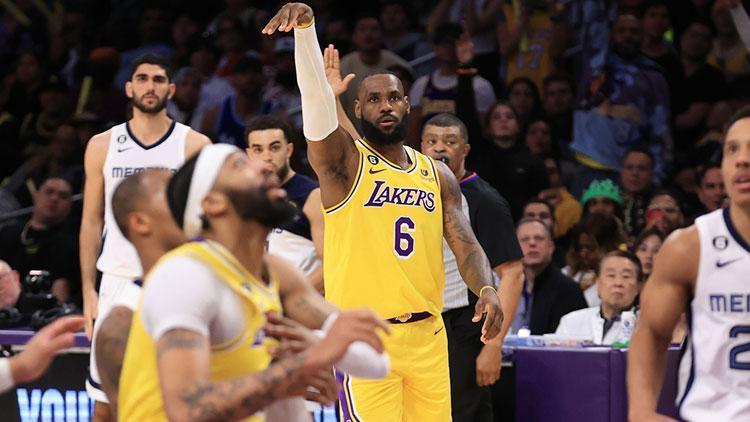NBAde Lakers konferans yarı finaline yükseldi LeBron Jamesten bir rekor daha