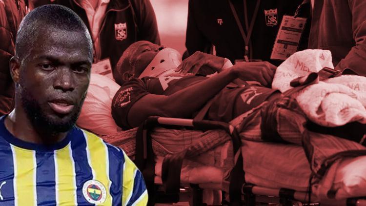 Son Dakika: Fenerbahçede Enner Valencia sakatlandı Ambulansla hastaneye götürüldü, sağlık durumu iyi