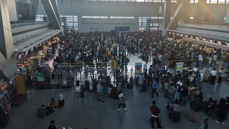 Filipinlerde havalimanında elektrik kesintisi: 46 uçuş iptal edildi