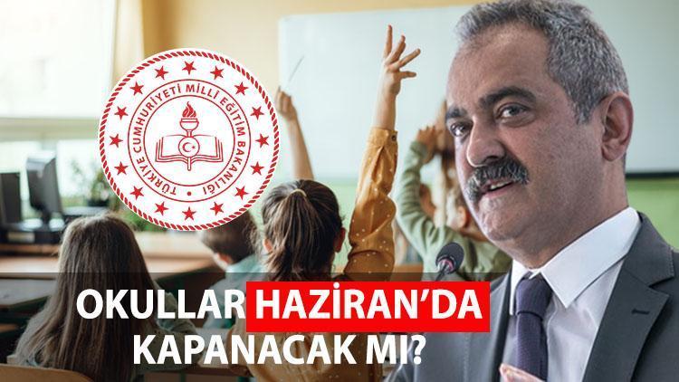 Okullar ne zaman, Haziranda mı kapanacak Yaz tatilinin başlamasına kaç gün kaldı 2023  Milli Eğitim Bakanlığı (MEB) takvimi