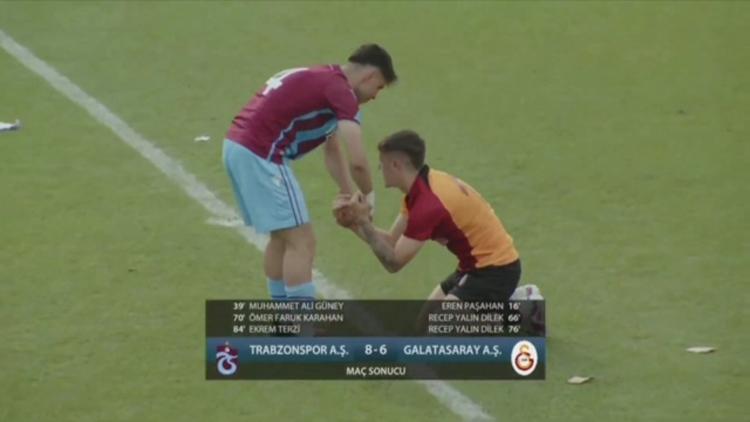 Trabzonspor, Galatasaray’ı devirdi; U17 Elit A Ligi’ni 3’üncü tamamladı