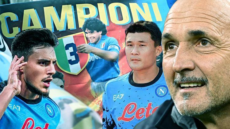 Son Dakika: Serie Ada şampiyon Napoli 33 yıllık hasret bitti, Maradonadan sonra ilk kez...