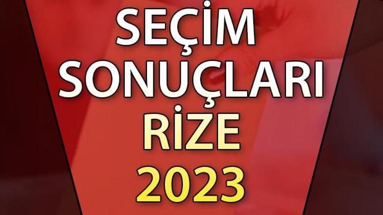 RİZE SEÇİM SONUÇLARI 2023 ne zaman açıklanacak 14 Mayıs Cumhurbaşkanlığı ve Milletvekili seçim sonucu ve oy oranları Hurriyet.com.trde olacak