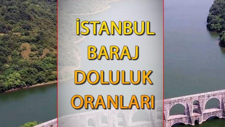 5 Mayıs İstanbul baraj doluluk oranı kaç İSKİ İstanbul barajlarında son durum