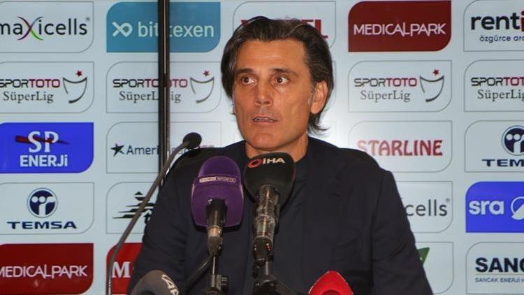 Vincenzo Montella: Futbolcularımla gurur duyuyorum