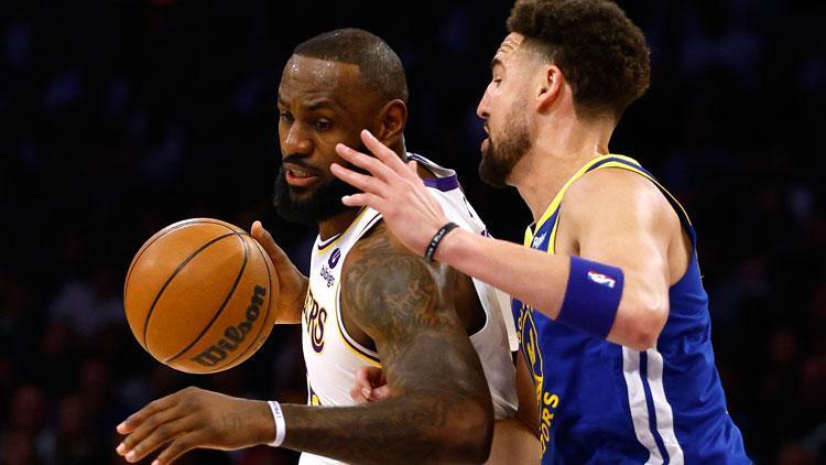 Warriorsı farklı yenen Lakers seride öne geçti LeBron bir ilki yaşadı