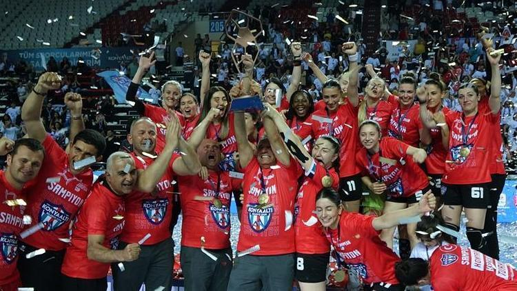 EHF Avrupa Kupasında şampiyon Konyaaltı Belediyespor