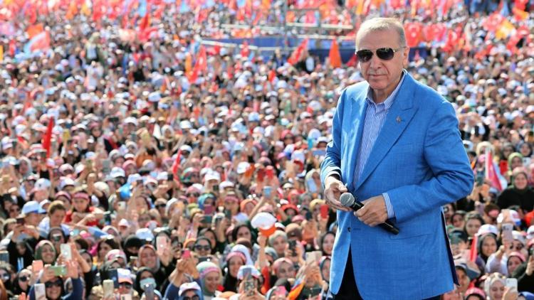 Cumhurbaşkanı Erdoğandan AK Parti Büyük İstanbul mitingi paylaşımı: Onların bu kâbuslarını hiç bitirmeyeceğiz