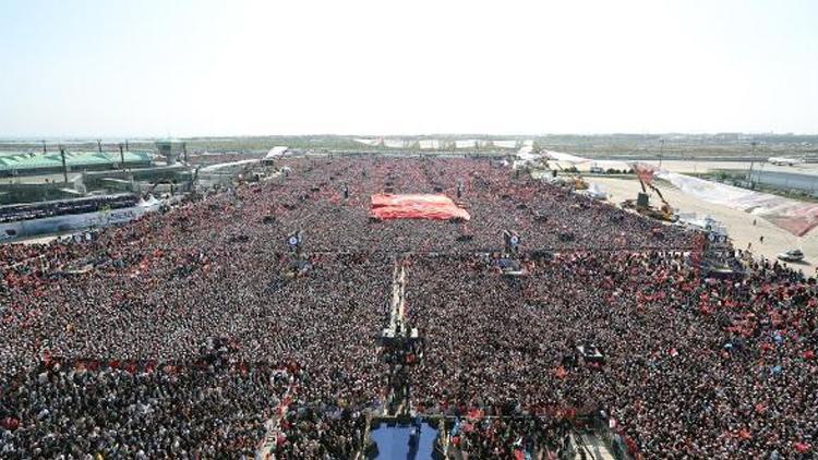 Cumhurbaşkanı Erdoğan’dan Büyük İstanbul Mitingi paylaşımı