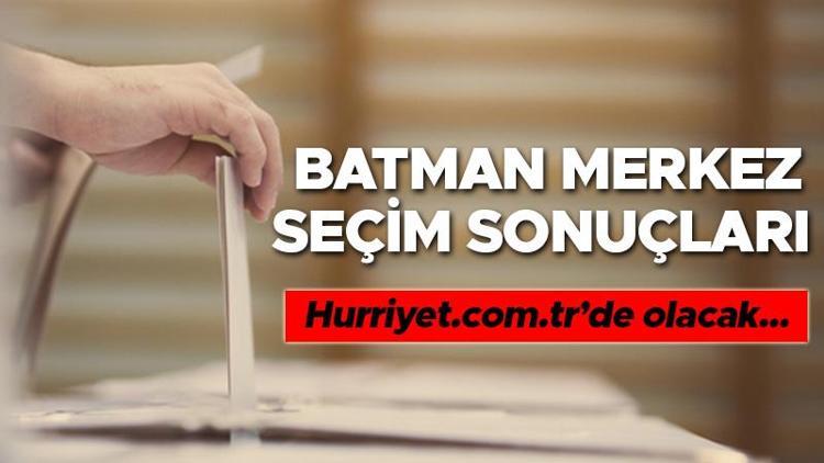 BATMAN MERKEZ 2023 SEÇİM SONUÇLARI - 14 Mayıs 2023 Genel Seçimi Batman Merkezi Cumhurbaşkanlığı sonucu ve Milletvekili sayısı, oy oranları ve dağılımları