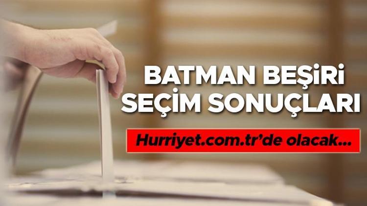 BATMAN BEŞİRİ 2023 SEÇİM SONUÇLARI - 14 Mayıs 2023 Genel Seçimi BEŞİRİ Cumhurbaşkanlığı sonucu ve Milletvekili sayısı, oy oranları ve dağılımları