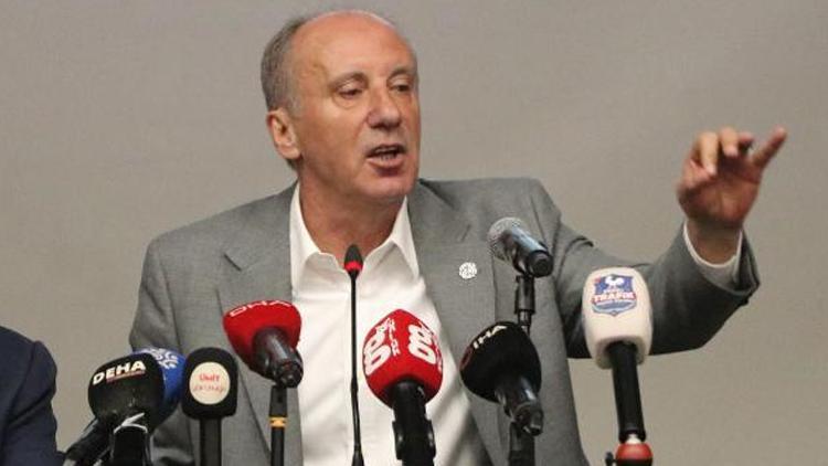 İnce: Ben olmasam Erdoğan birinci turda kazanıyor