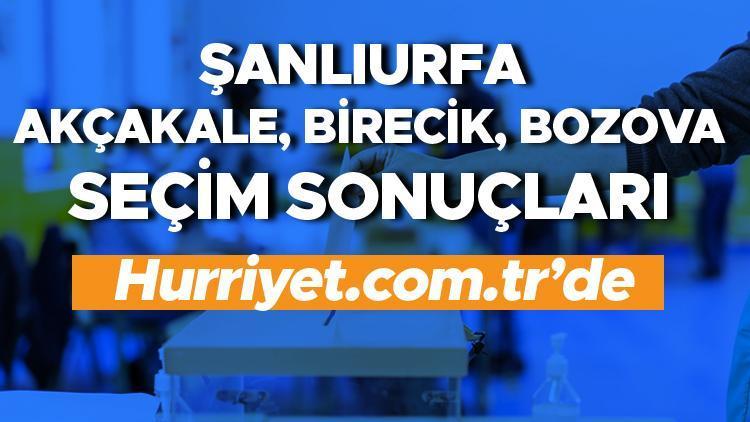 Şanlıurfa Akçakale, Birecik, Bozova, Seçim Sonuçları 2023 hurriyet.com.trde olacak... İşte Akçakale, Birecik, Bozova oy oranları ve toplam seçmen sayısı