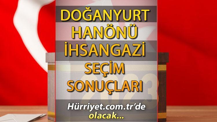 Kastamonu Doğanyurt, Hanönü, İhsangazi Seçim Sonuçları 2023 hürriyet.com.trde olacak... İşte   Doğanyurt, Hanönü, İhsangazi İlçesi oy oranları ve nüfus bilgileri