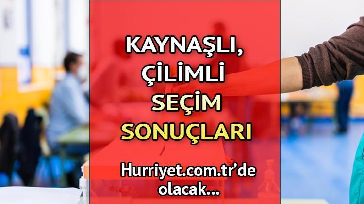 Düzce Kaynaşlı, Çilimli Seçim Sonuçları 2023 hurriyet.com.trde olacak... İşte Kaynaşlı, Çilimli oy oranları ve nüfus bilgileri