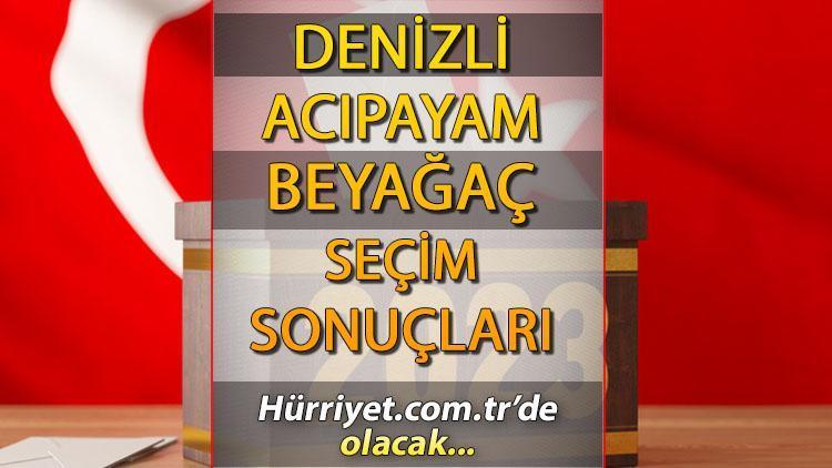 Denizli Acıpayam, Beyağaç Seçim Sonuçları 2023 hürriyet.com.trde olacak... İşte   Acıpayam, Beyağaç İlçesi oy oranları ve nüfus bilgileri