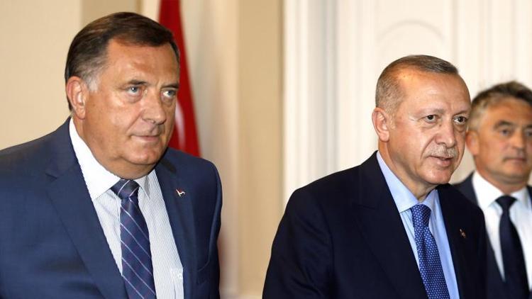 Bosnalı Sırp lider Dodikten  Erdoğan’a seçim desteği