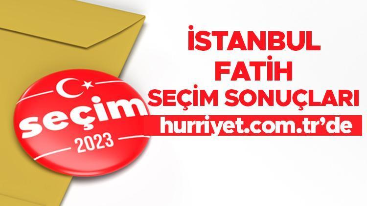 İSTANBUL FATİH 2023 SEÇİM SONUÇLARI - 14 Mayıs 2023 Genel Seçimi Fatih İlçesi Cumhurbaşkanlığı sonucu ve Milletvekili sayısı, oy oranları ve dağılımları