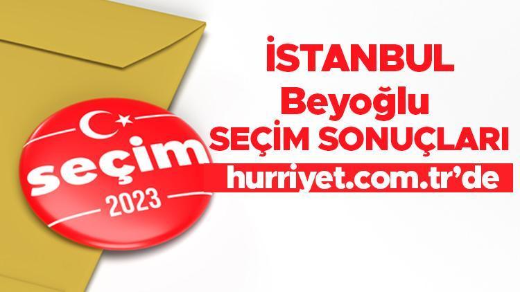 İSTANBUL BEYOĞLU 2023 SEÇİM SONUÇLARI - 14 Mayıs 2023 Genel Seçimi Beyoğlu İlçesi Cumhurbaşkanlığı sonucu ve Milletvekili sayısı, oy oranları ve dağılımları