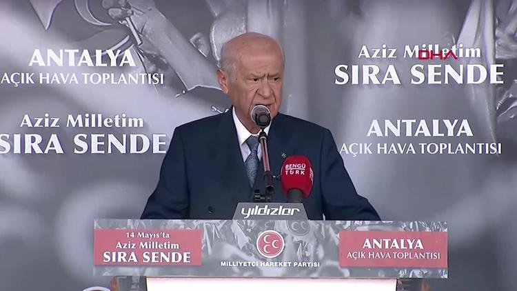 Bahçeli: CHP ve İYİ Parti yönetimi örgütün yedeği haline gelmiştir