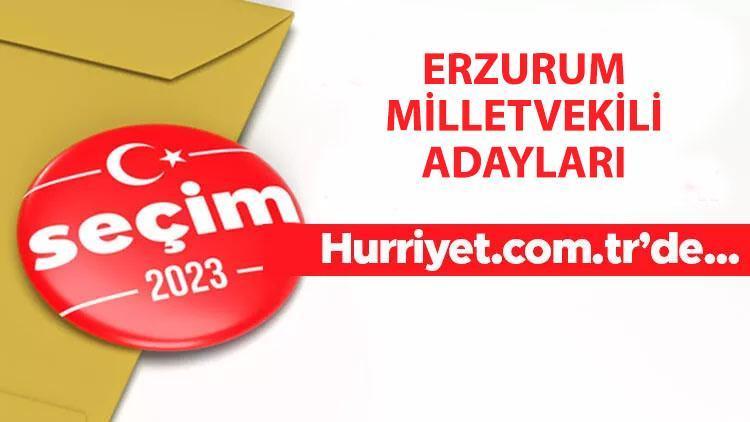 Erzurum milletvekili adayları 2023 - Erzurum 28. dönem milletvekili aday listesi