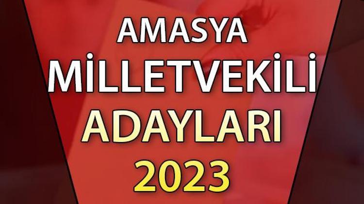 AMASYA MİLLETVEKİLİ ADAYLARI | 2023 Amasya AK Parti, CHP, MHP, İYİ Parti milletvekili aday isim listesi