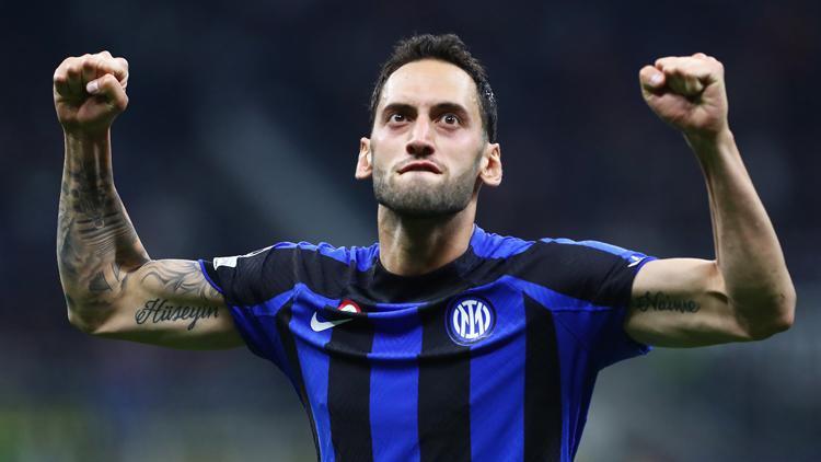 Şampiyonlar Liginde ilk finalist Hakan Çalhanoğlunun formasını giydiği Inter