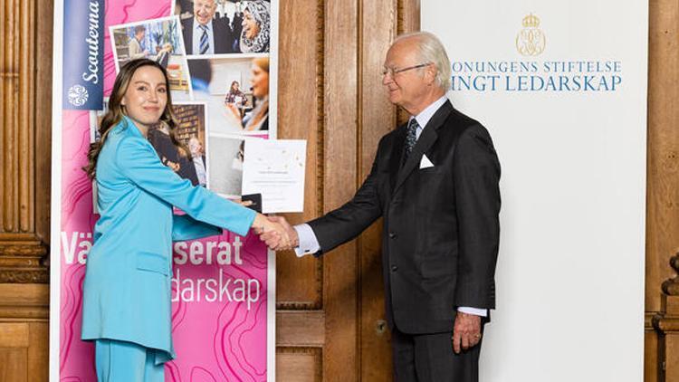 Türk gençleri İsveç Kralı’ndan diploma aldı