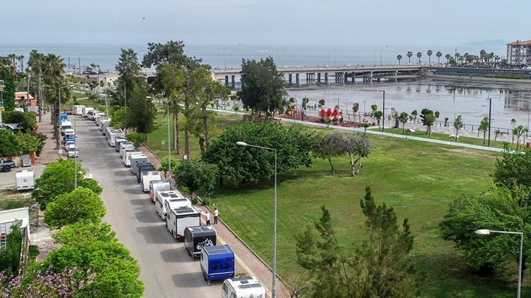 Antalyada karavan sahipleri dikkat Sokak aralarına parka yasak geliyor