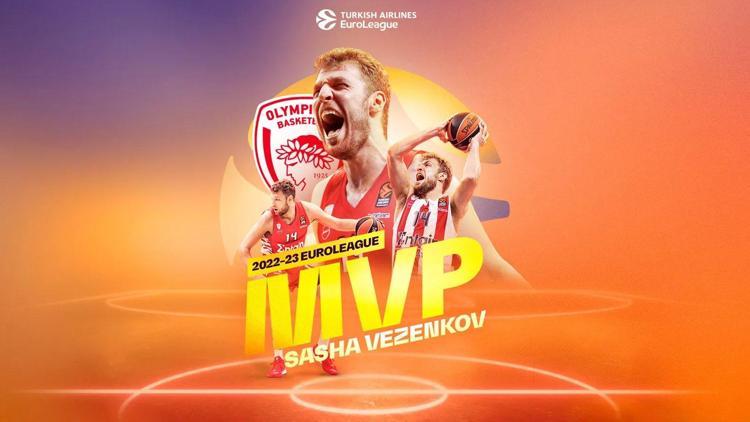 EuroLeaguede normal sezonun MVPsi Sasha Vezenkov