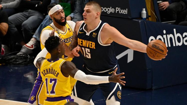 NBAde Nuggets, Lakersı yenerek seride 2-0 öne geçti