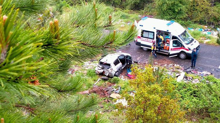 Bursada kaza: 1 ölü, 1 yaralı