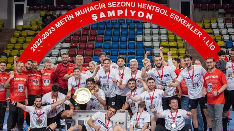 Hentbol Erkekler 1. Liginde Bahçelievler Belediye Spor şampiyon oldu