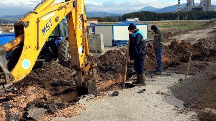 Somada yeni sanayi sitesi için altyapı çalışmaları tamamlandı