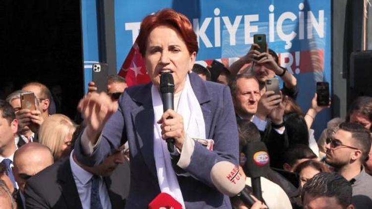 Akşener: Sadece 2.5 milyon seçmene ulaşmamız gerekiyor