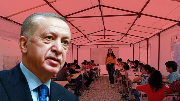 Cumhurbaşkanı Erdoğandan depremzede öğrencilere müjde: Tamamına burs verilecek ve kredileri bursa dönecek