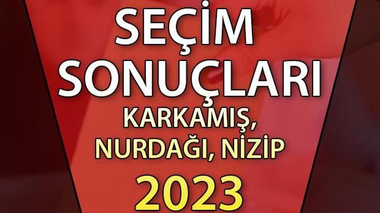 Gaziantep Karkamış, Nurdağı, Nizip Cumhurbaşkanlığı 28 Mayıs (2.tur) 2023 seçim sonuçları Hürriyet.com.trde olacak | Karkamış, Nurdağı, Nizip 14 Mayıs seçim sonuçları ve son oy oranları