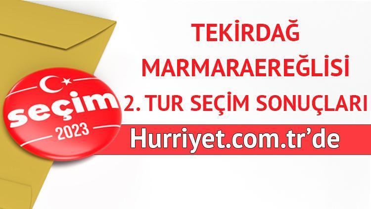 Tekirdağ Marmaraereğlisi Cumhurbaşkanlığı 28 Mayıs (2.tur) 2023 seçim sonuçları Hürriyet.com.trde olacak | İşte Marmaraereğlisi ilçesi 14 Mayıs seçim sonuçları ve son oy oranları