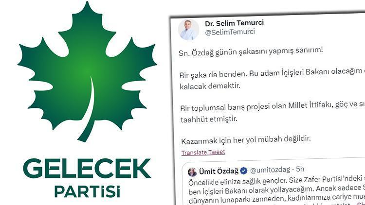 Gelecek Partili Temurci: Kazanmak için her yol mübah değildir