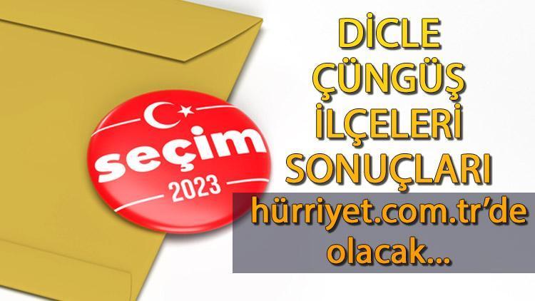 Diyarbakır Dicle, Çüngüş Cumhurbaşkanlığı 28 Mayıs (2.tur) 2023 seçim sonuçları Hürriyet.com.trde olacak | İşte Dicle, Çüngüş ilçesi 14 Mayıs seçim sonuçları ve son oy oranları