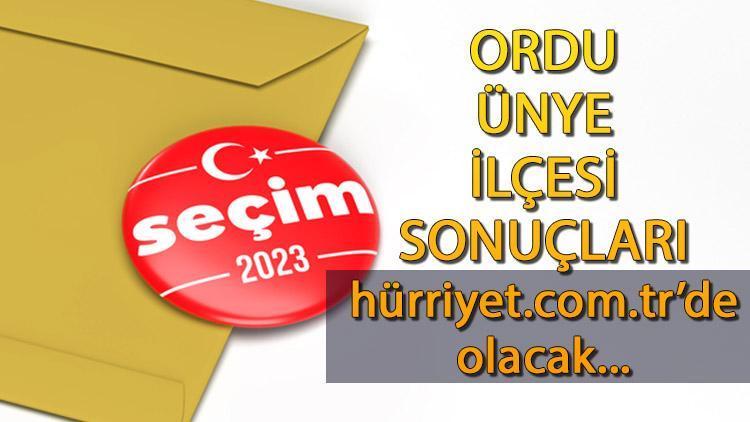 Ordu Ünye Cumhurbaşkanlığı 28 Mayıs (2.tur) 2023 seçim sonuçları Hürriyet.com.trde olacak | İşte Ünye ilçesi 14 Mayıs seçim sonuçları ve son oy oranları